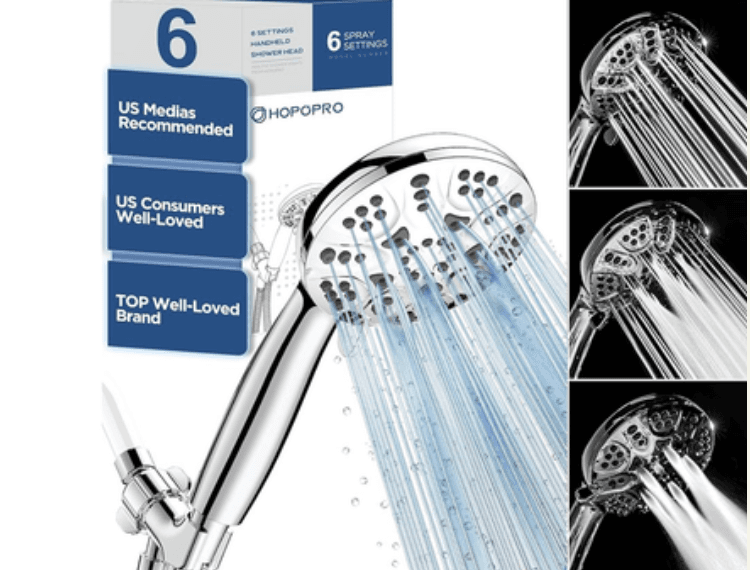 HOPOPRO 6-Mode Handheld Showerhead